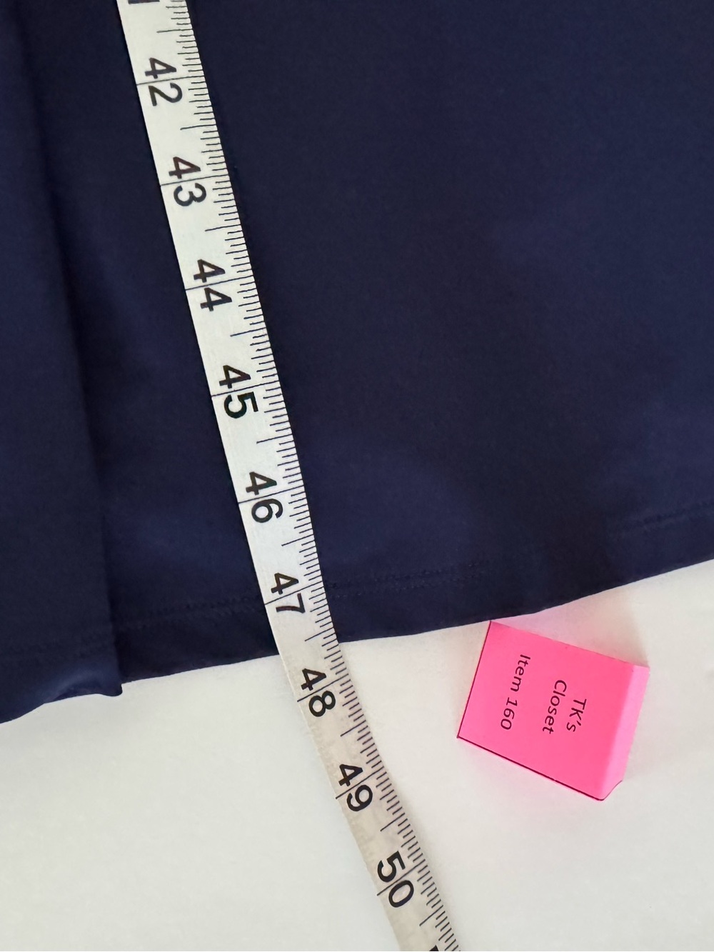 Uniqlo AIRism Navy Sleeveless Maxi Dress M GUC (160) - Picture 8 of 8